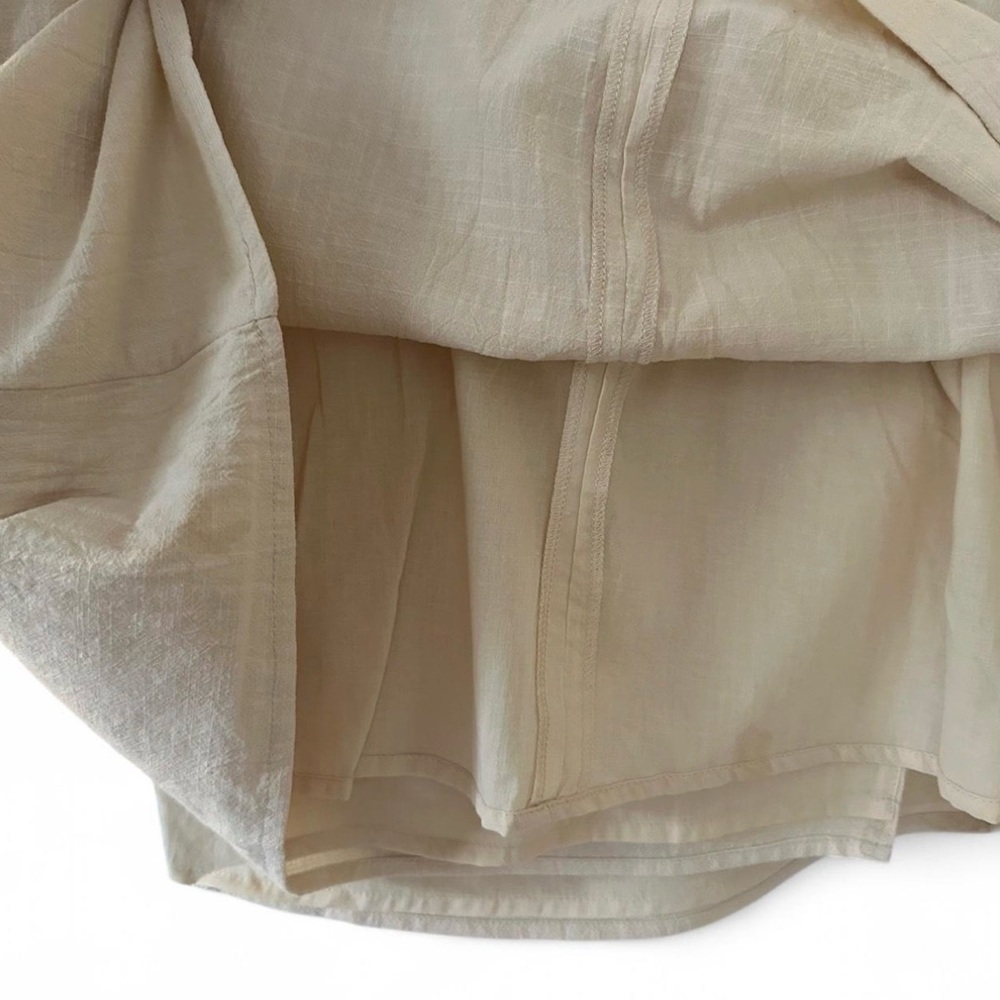 🆕 NWT! SABO Bandera strapless mini dress in beige - Picture 8 of 9